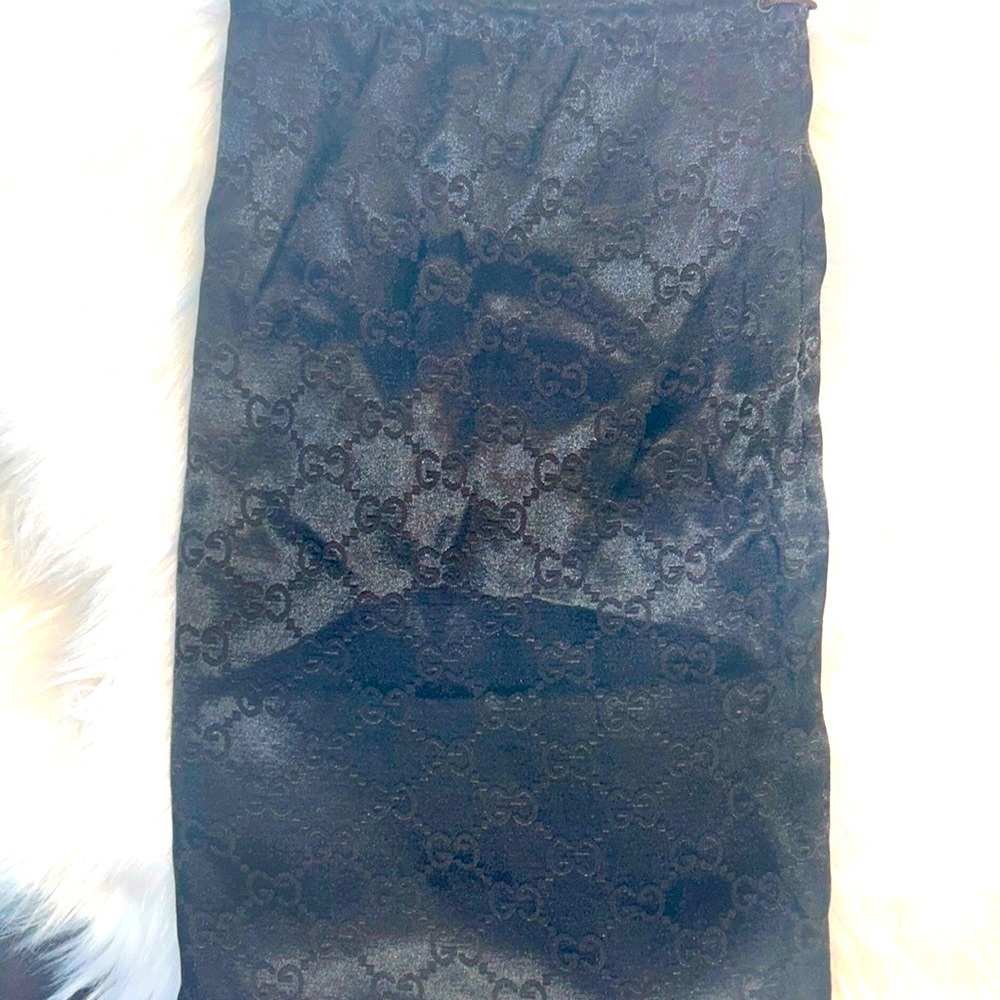 Gucci Dust Bag Black Drawstring - image 5